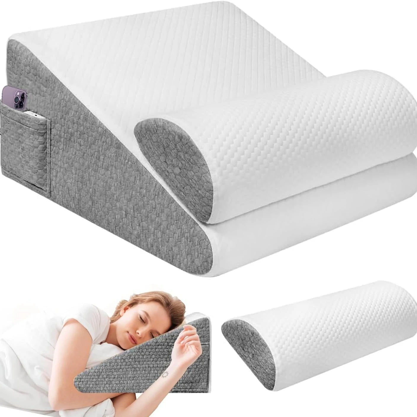 Snoorque Anti-Snoring Wedge Pillow™